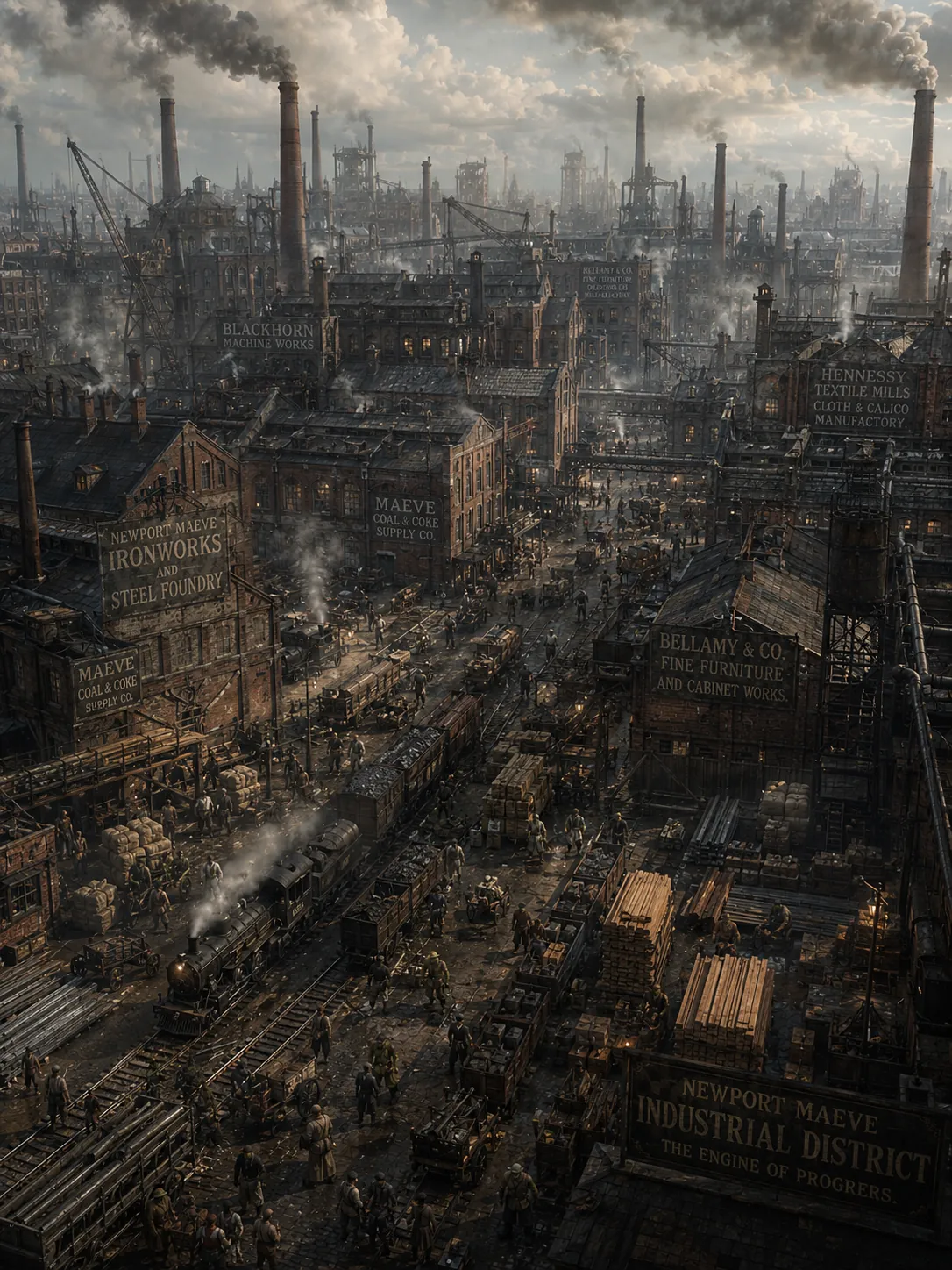 Industrial District, a district of Newport Maeve