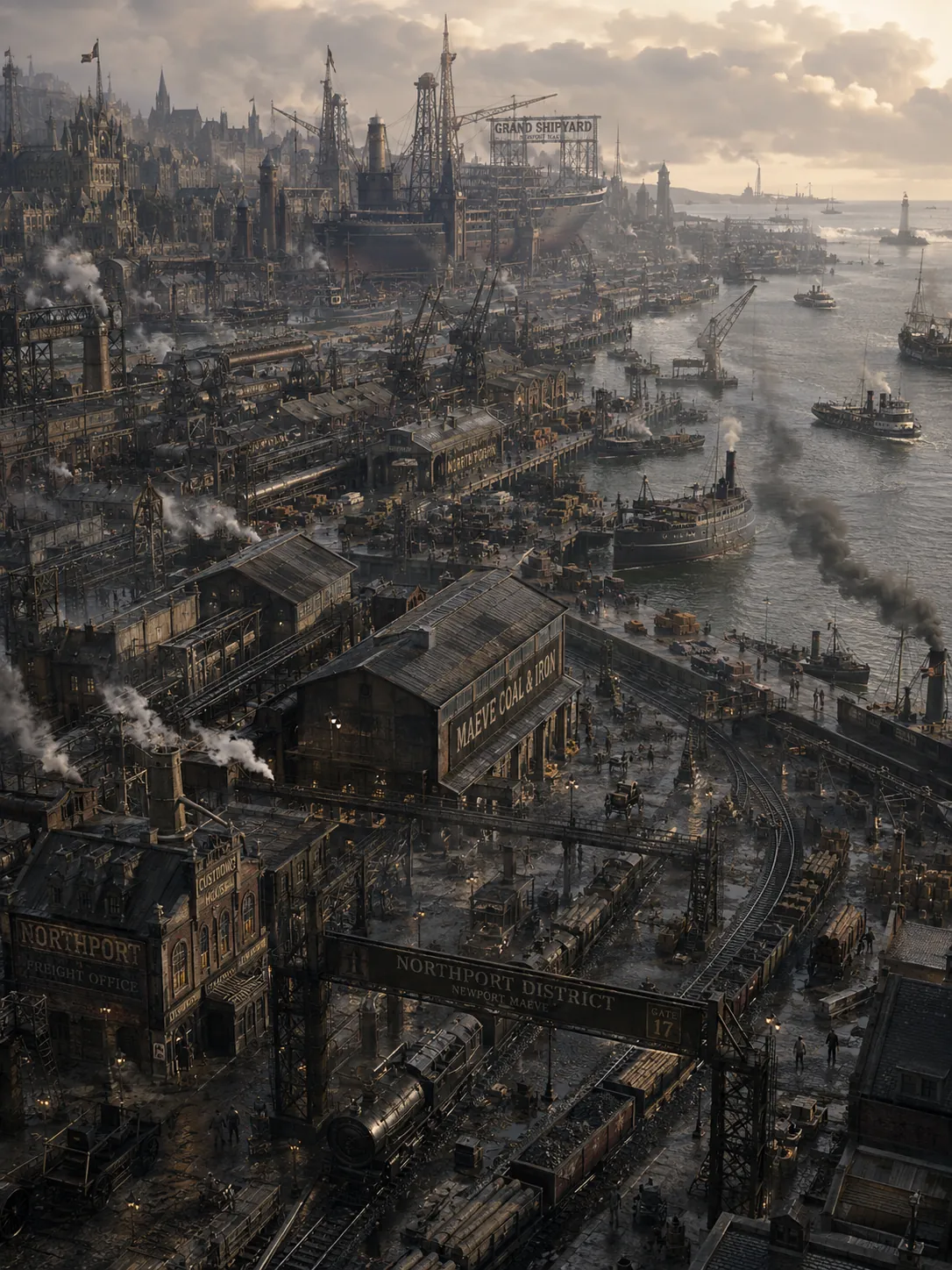 NorthPort District, a district of Newport Maeve